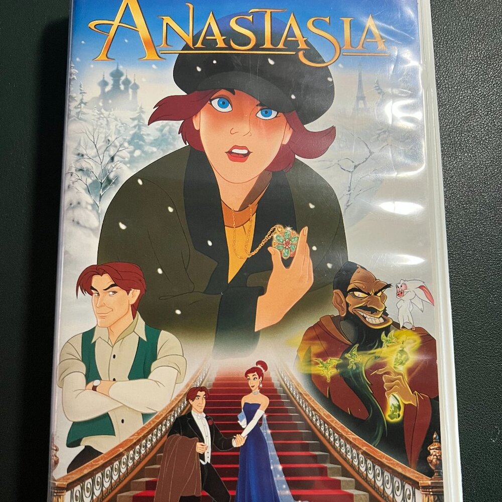Anastasia (1997) VHS Tape – Excellent Condition, Original Clamshell Case Vintage
